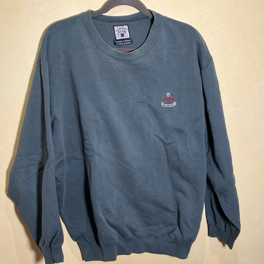 Men's Gray Crewneck Sweater